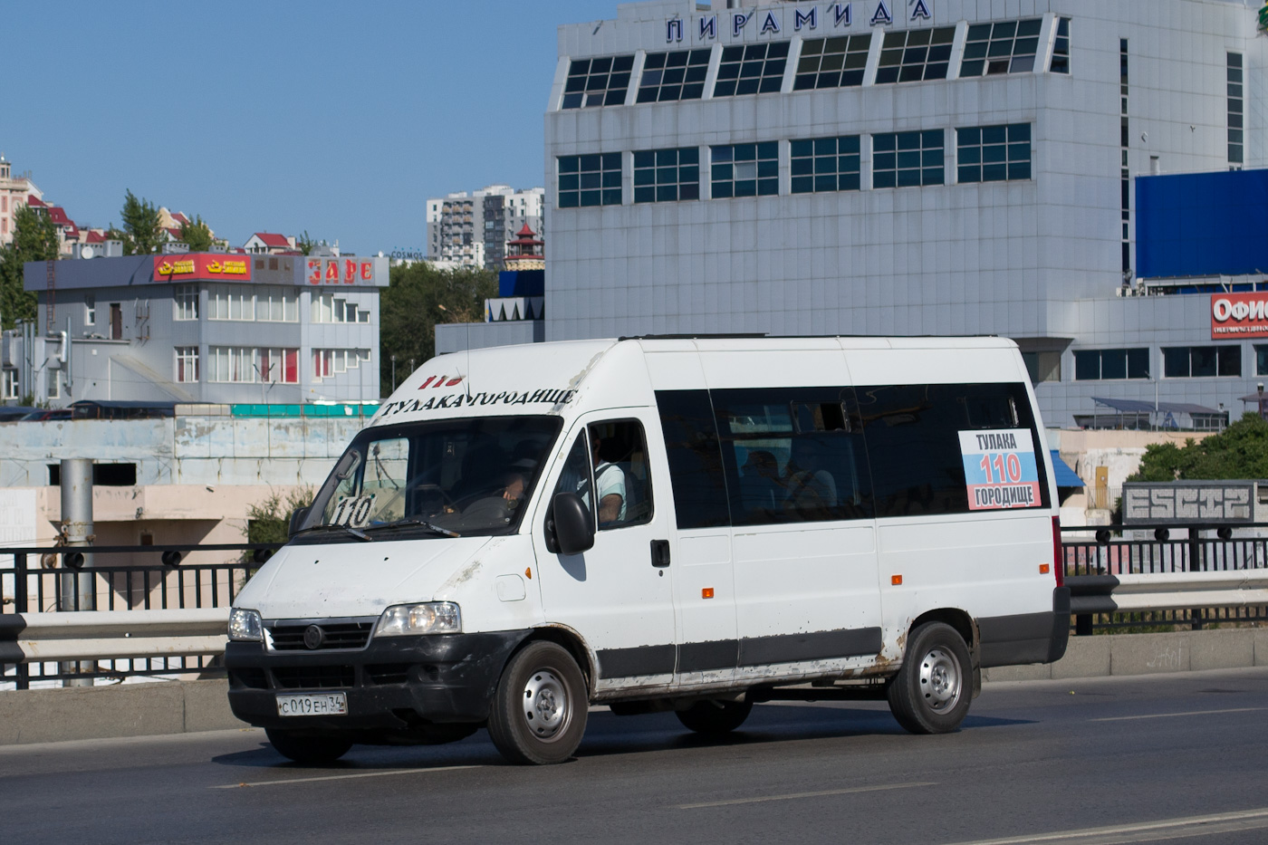 Волгоградская область, FIAT Ducato 244 CSMMC-RLL, -RTL № С 019 ЕН 34