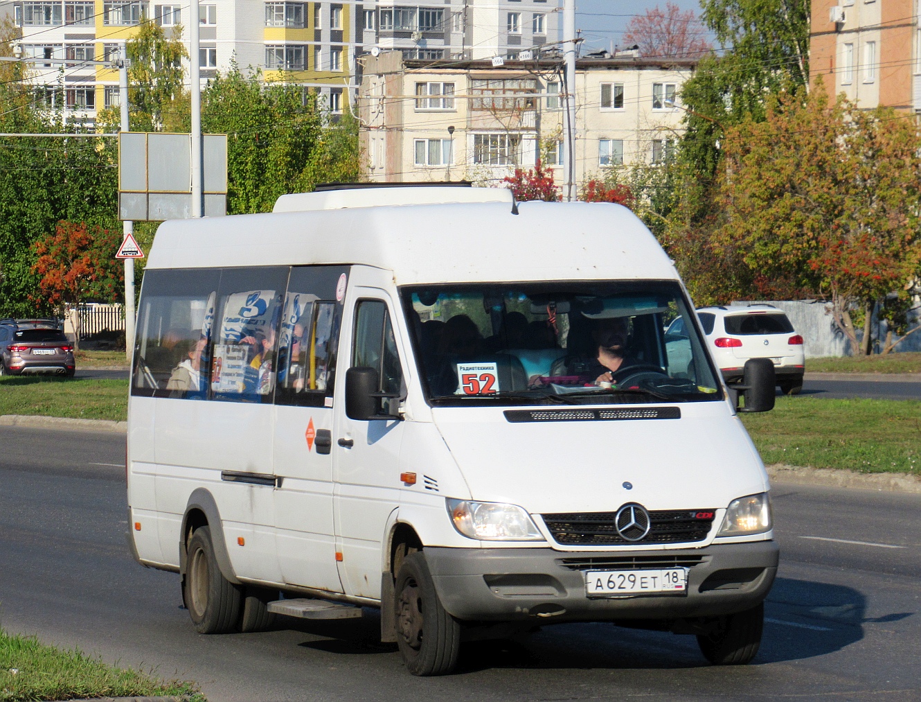 Удмуртия, Луидор-223237 (MB Sprinter Classic) № А 629 ЕТ 18 Удмуртия, Луидор-223237 (MB Sprinter Classic) № А 629 ЕТ 18