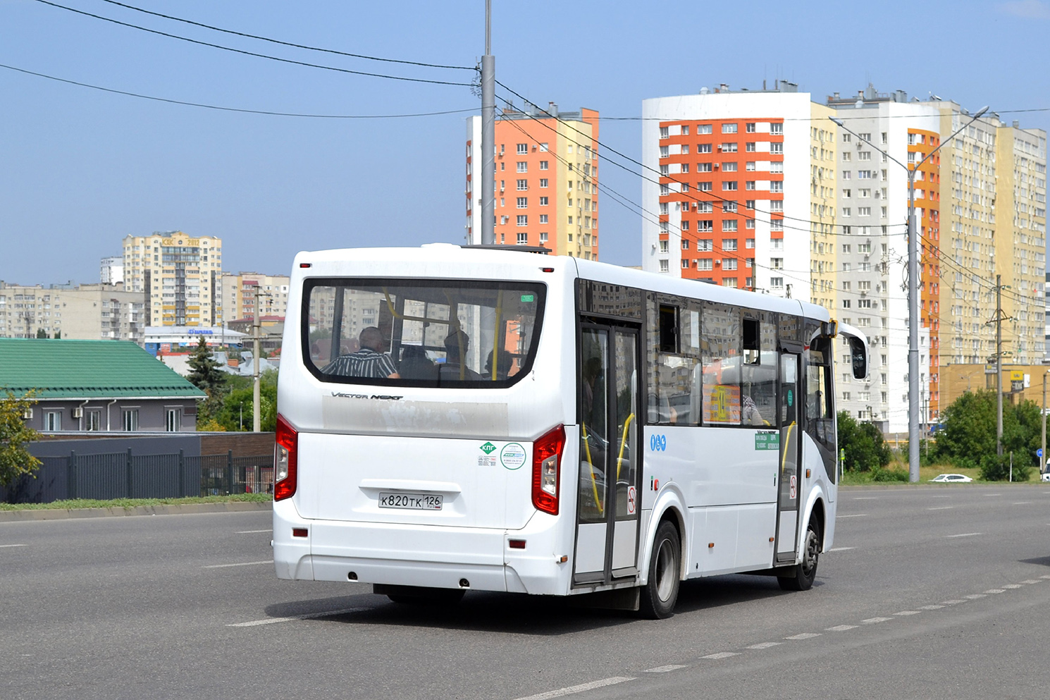 Stavropol region, PAZ-320415-04 "Vector Next" № К 820 ТК 126