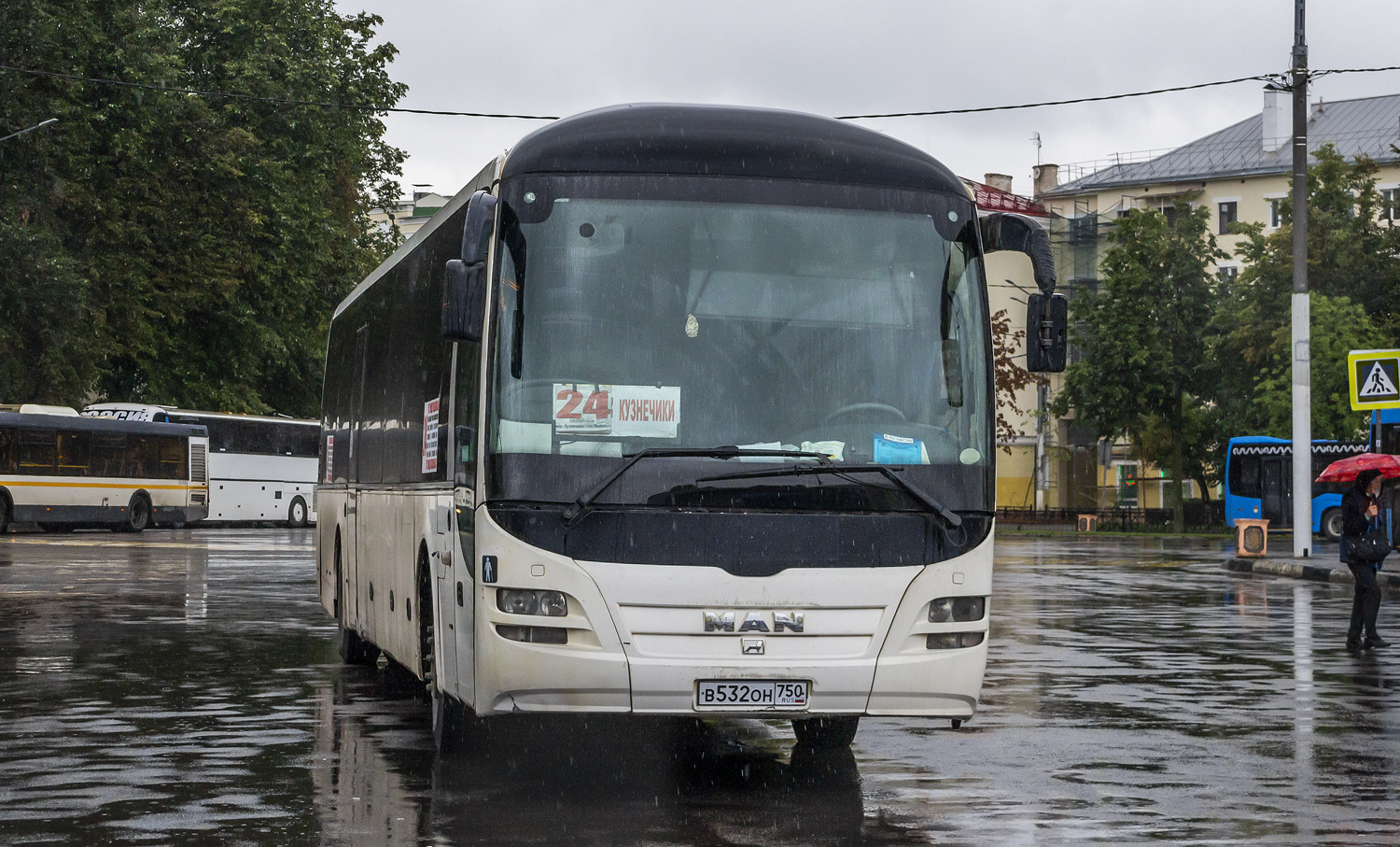 Московская область, MAN R14 Lion's Regio C ÜL314 C № В 532 ОН 750