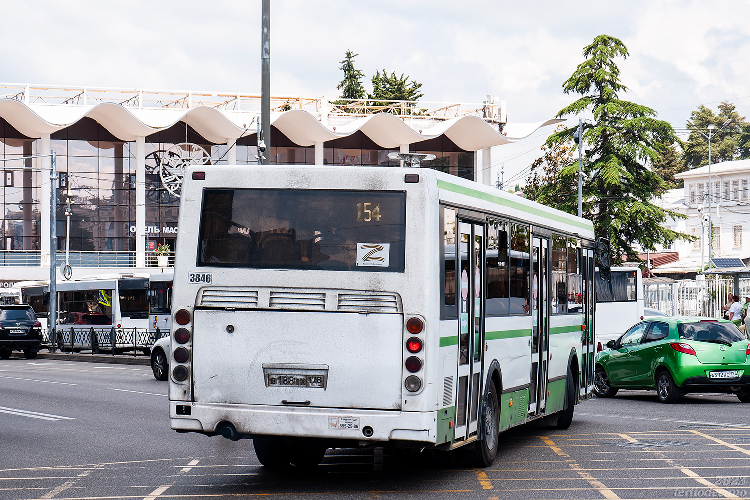 Краснодарский край, ЛиАЗ-5293.60 № 3846