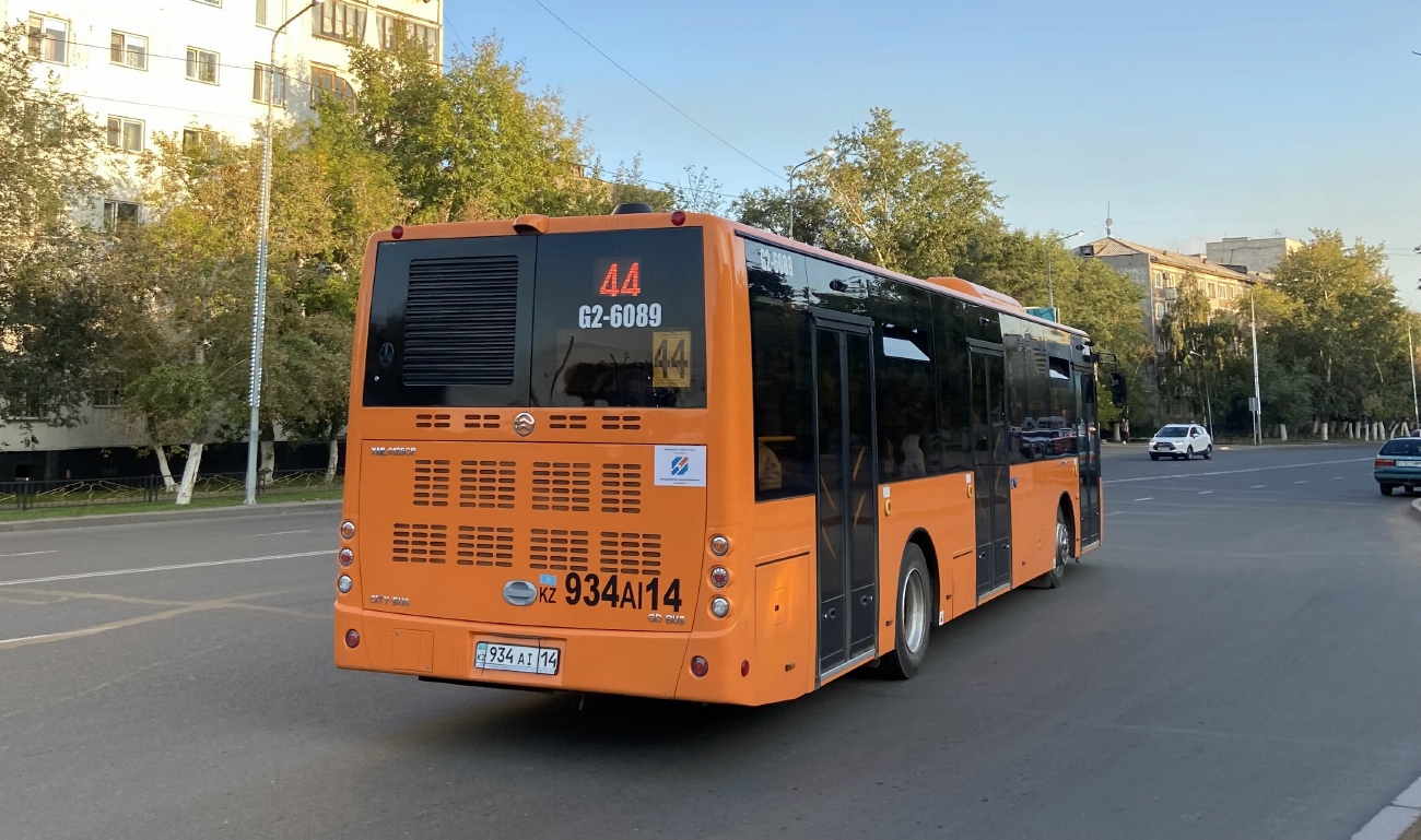 Павлодарская область, Golden Dragon XML6125CR (Hyundai Trans Auto) № G2-6089