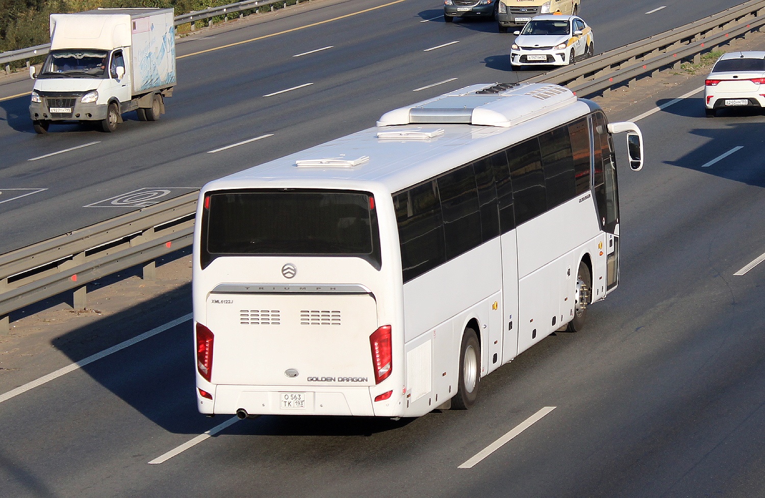 Краснодарский край, Golden Dragon XML6122J Triumph № О 563 ТК 193