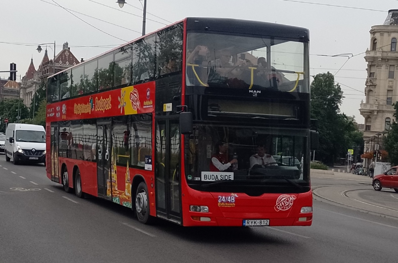 Венгрия, MAN A39 Lion's City DD ND313 № RYK-812