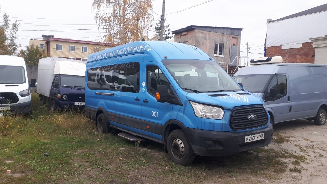 Ханты-Мансийский АО, Ford Transit FBD [RUS] (Z6F.ESG.) № Е 240 РХ 186