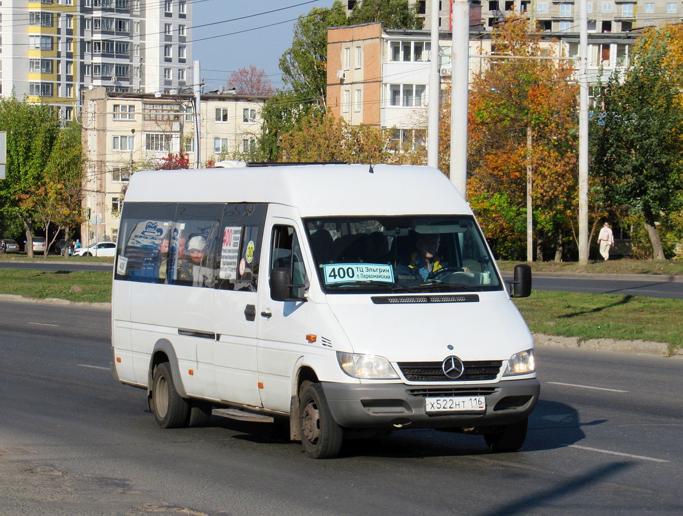 Удмуртия, Луидор-223203 (MB Sprinter Classic) № Х 522 НТ 116 Удмуртия, Луидор-223203 (MB Sprinter Classic) № Х 522 НТ 116