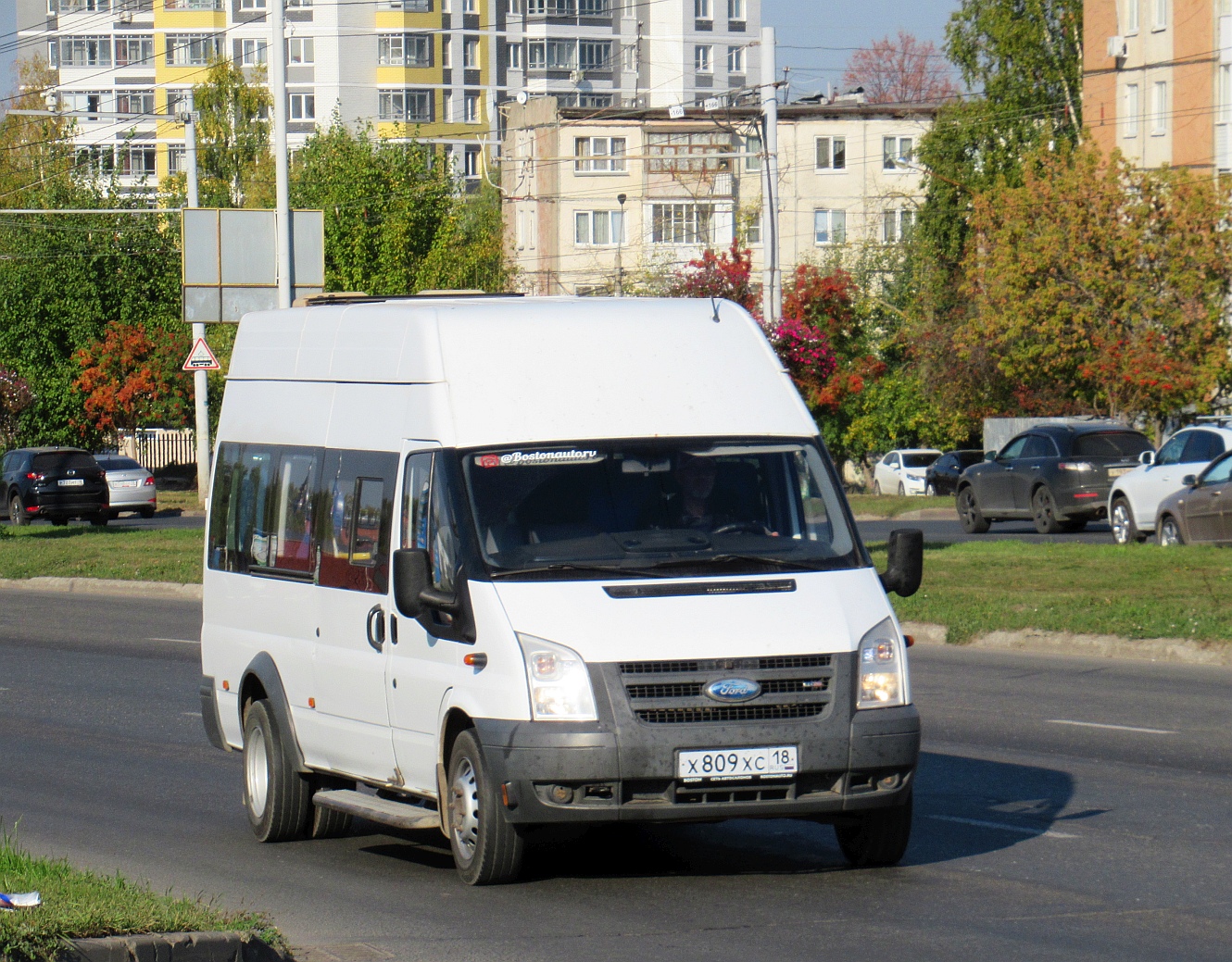 Удмуртия, Самотлор-НН-3236 (Ford Transit) № Х 809 ХС 18 Удмуртия, Самотлор-НН-3236 (Ford Transit) № Х 809 ХС 18