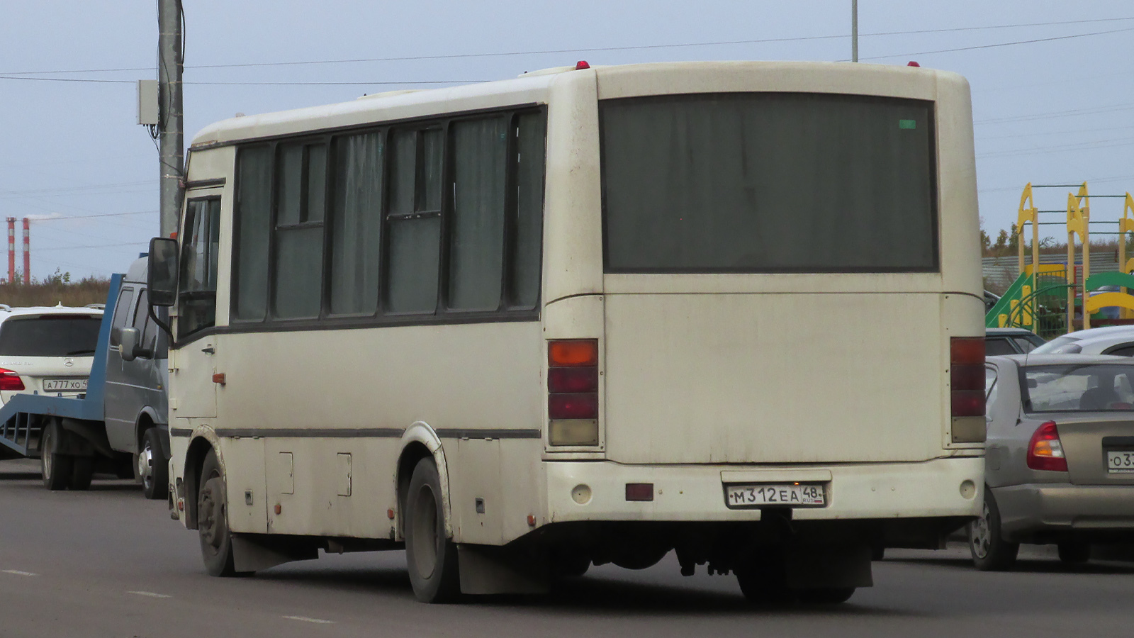 Липецкая область, ПАЗ-320412-05 № М 312 ЕА 48