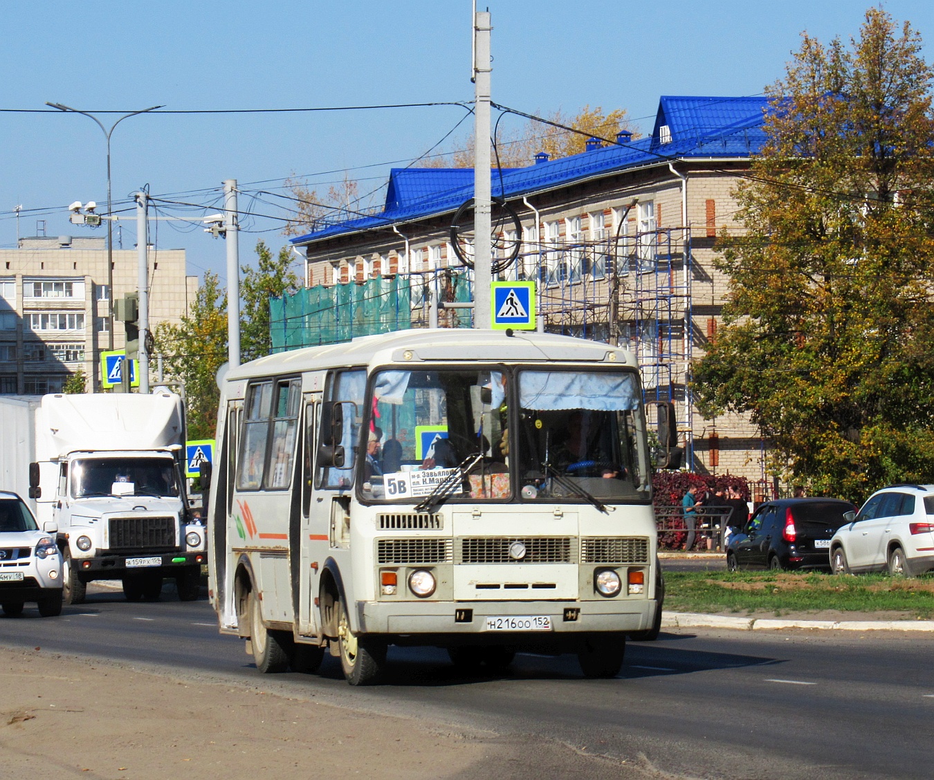 Пермский край, ПАЗ-32054 № Н 216 ОО 152