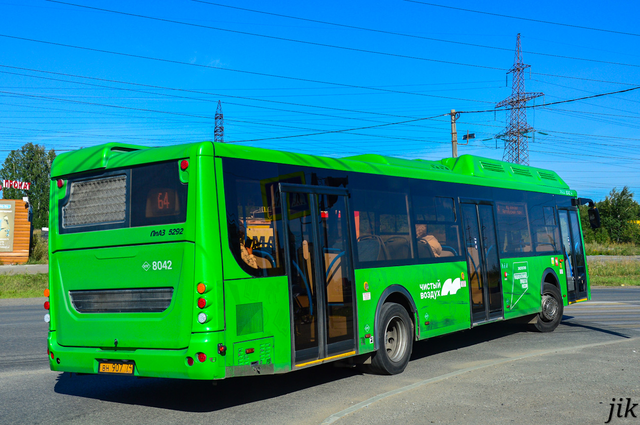 Челябинская область, ЛиАЗ-5292.67 (CNG) № 8042