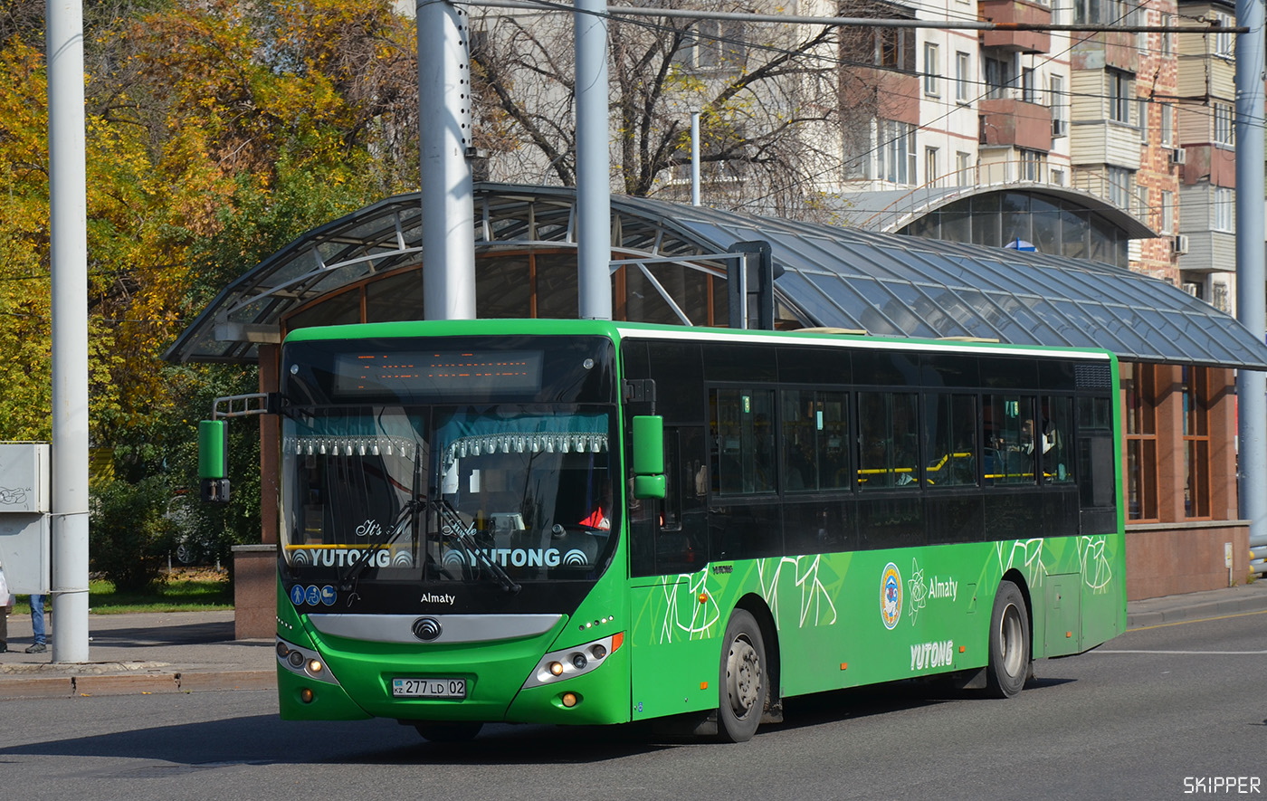 Алматы, Yutong ZK6118HGA № 277 LD 02
