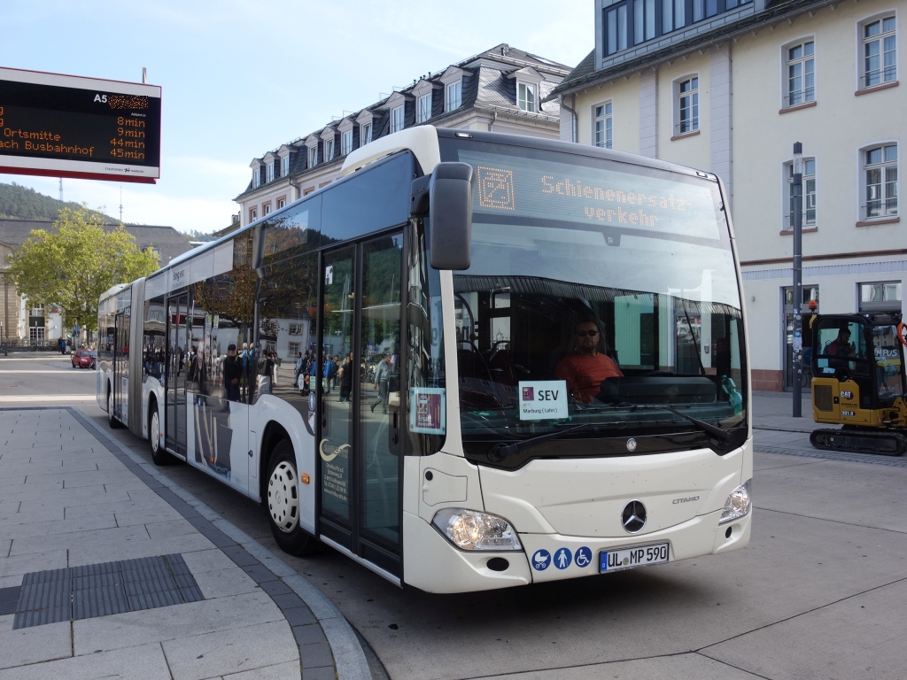 Баден-Вюртемберг, Mercedes-Benz Citaro C2 G hybrid № UL-MP 590