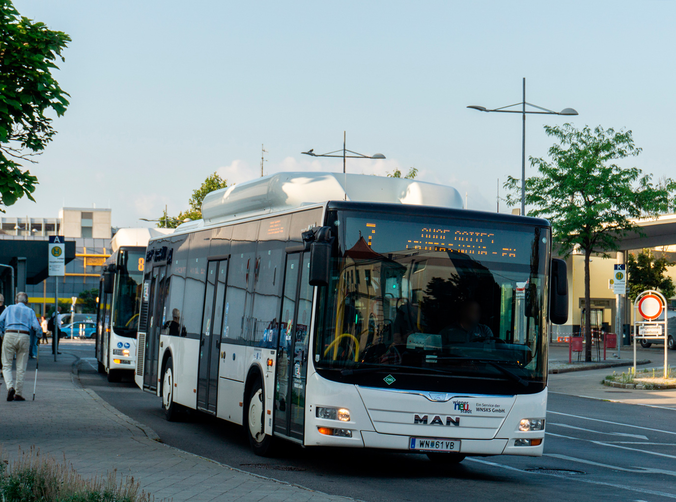 Австрия, MAN A21 Lion's City NL313 CNG № WN 61 VB