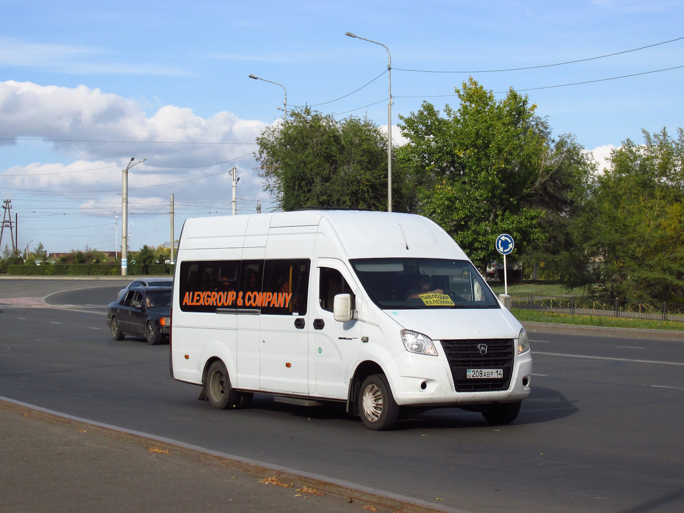 Павлодарская область, ГАЗ-A65R35 Next (СемАЗ) № 208 ABP 14