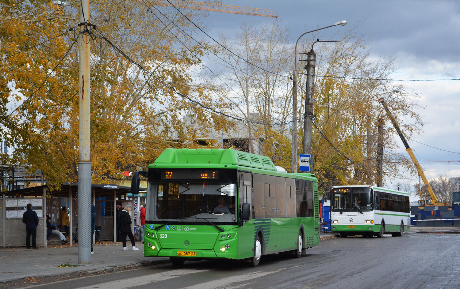 Тюменская область, ЛиАЗ-5292.67 (CNG) № 520