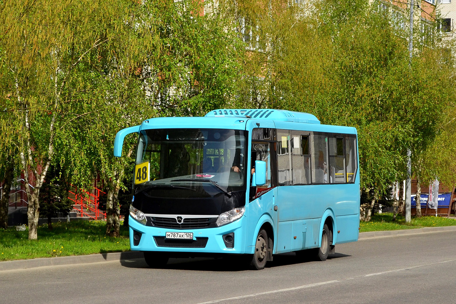 Ставропольский край, ПАЗ-320435-04 "Vector Next" № М 787 АК 126