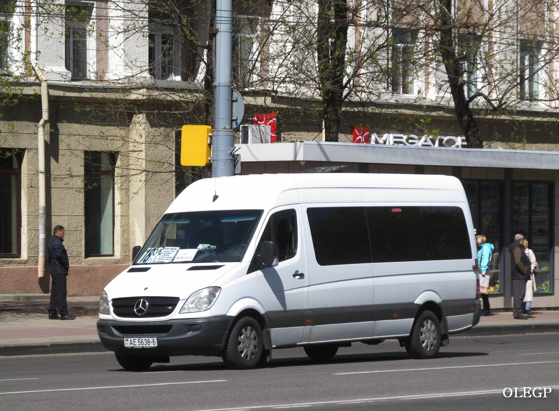 Могилёвская область, Бус-Мастер 3515N/R (MB Sprinter) № АЕ 5638-6