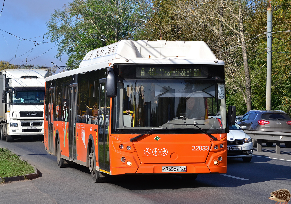 Нижегородская область, ЛиАЗ-5292.67 (CNG) № 22833
