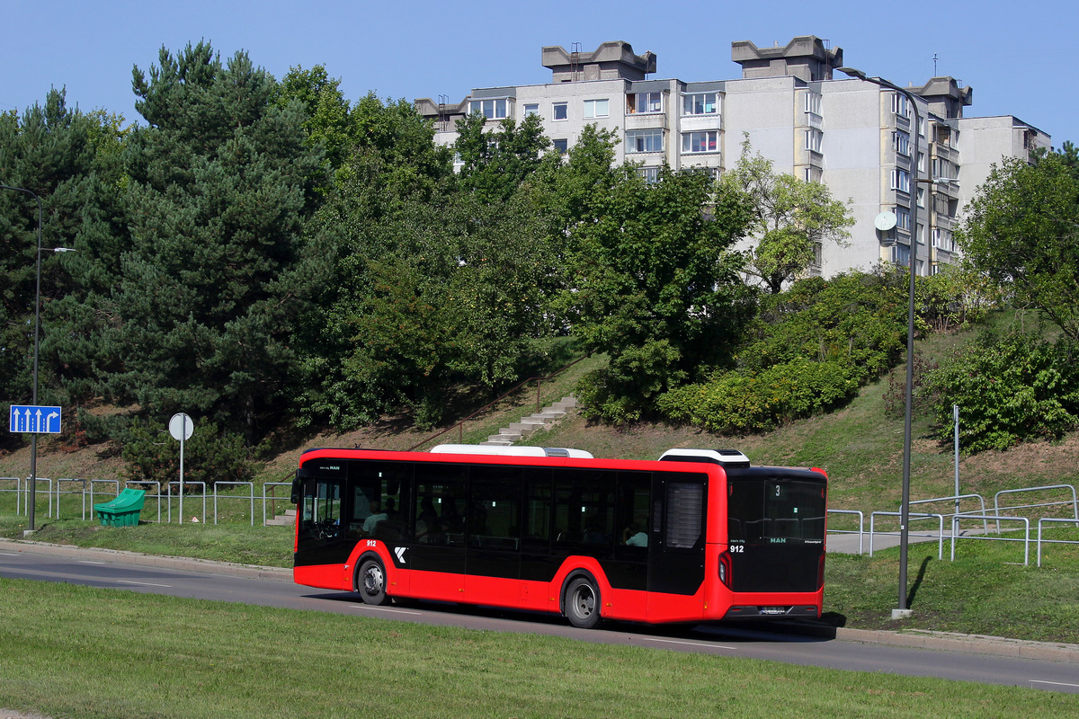 Литва, MAN 12C Lion's City 12 NL330 EfficientHybrid № 912