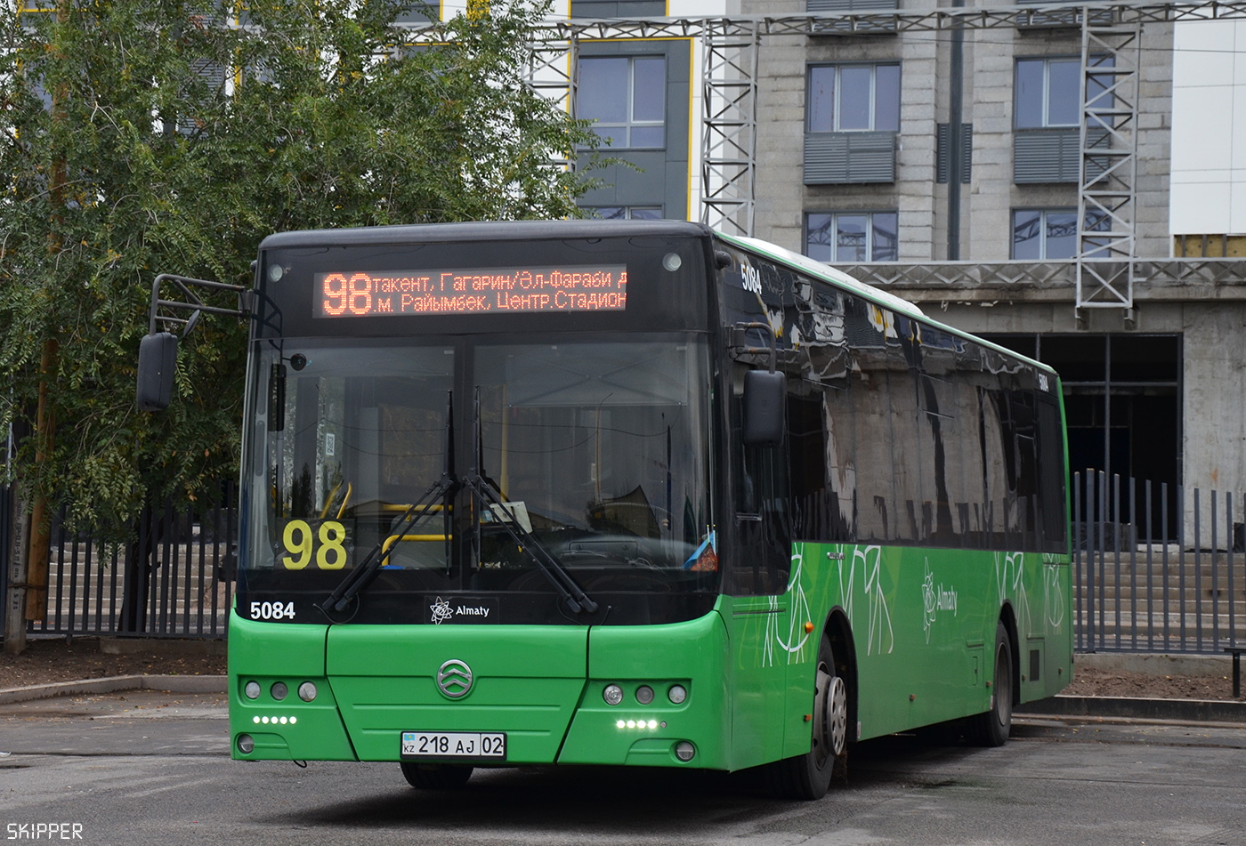 Алматы, Golden Dragon XML6125CR (Hyundai Trans Auto) № 5084