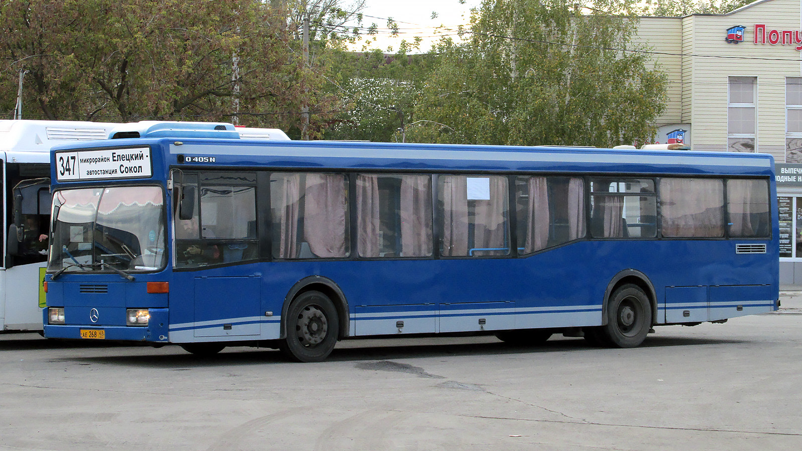 Липецкая область, Mercedes-Benz O405N2 № АЕ 268 48 — Фото — Автобусный ...