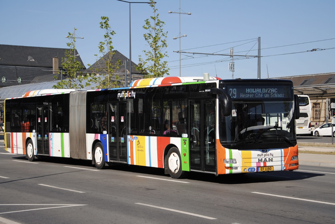 Люксембург, MAN A23 Lion's City G NG363 № 710
