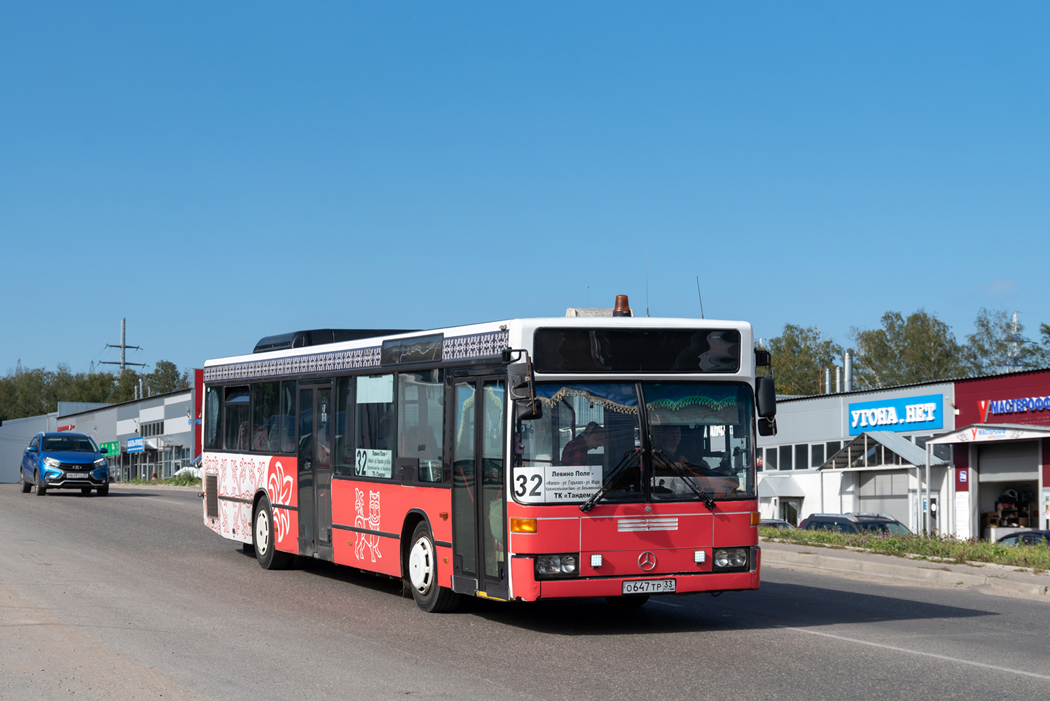 Владимирская область, Mercedes-Benz O405N2 № О 647 ТР 33