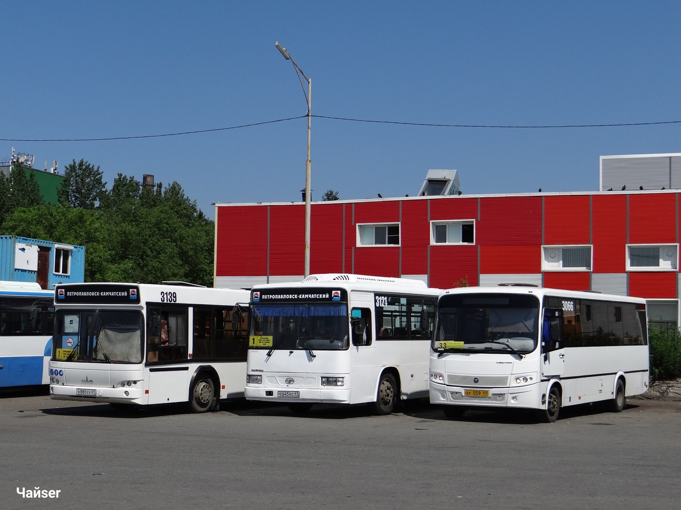 Камчатский край, ПАЗ-320414-04 "Вектор" (1-2) № 3066