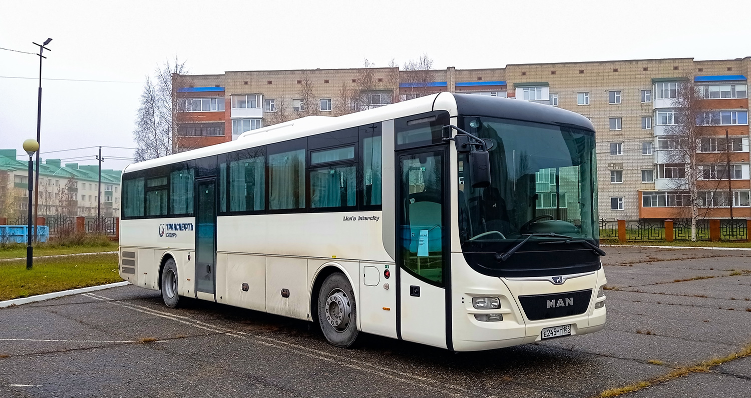 Томская область, MAN R60 Lion's Intercity ÜL290 № Е 245 МТ 186