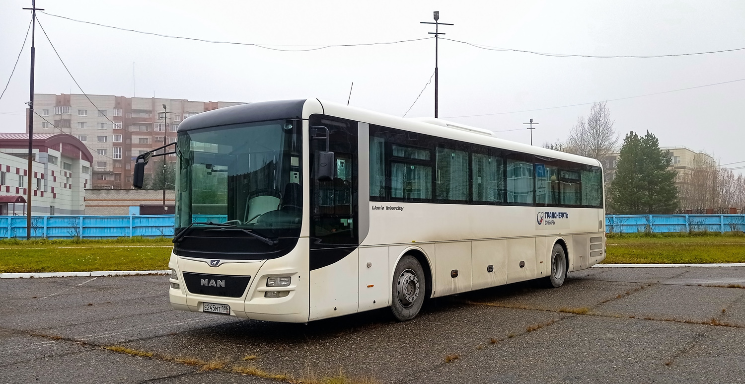 Томская область, MAN R60 Lion's Intercity ÜL290 № Е 245 МТ 186