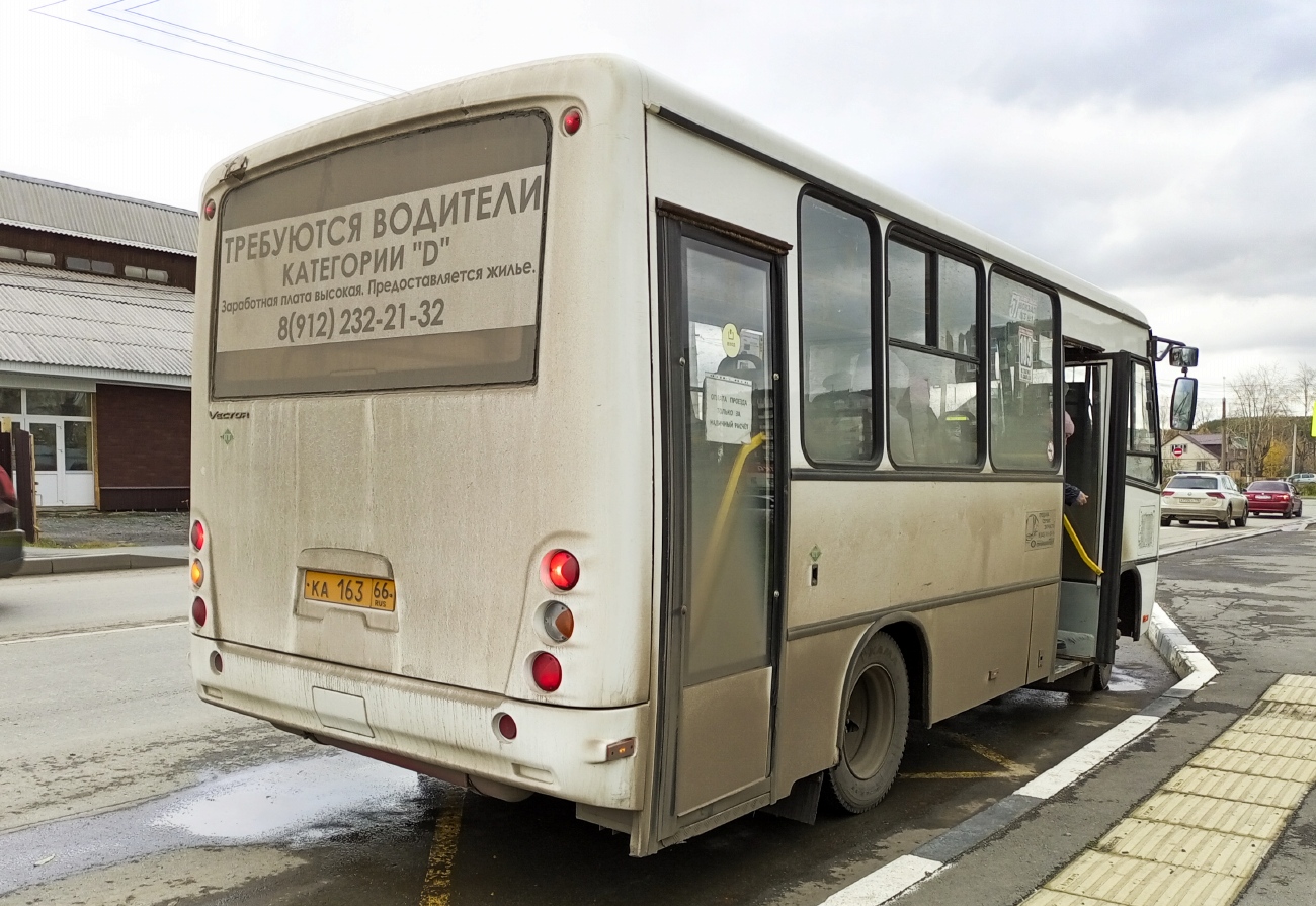 Свердловская область, ПАЗ-320302-08 "Вектор" № КА 163 66