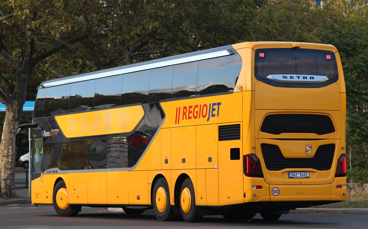 Чехия, Setra S531DT № 345