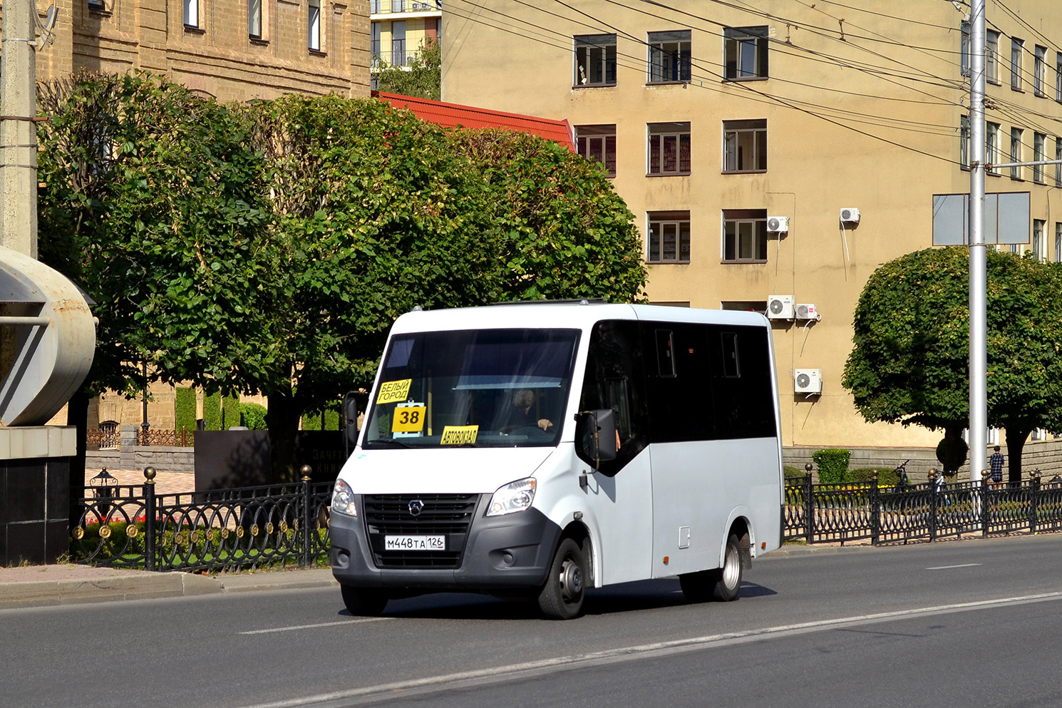 Ставропольский край, ГАЗ-A64R45 Next № М 448 ТА 126