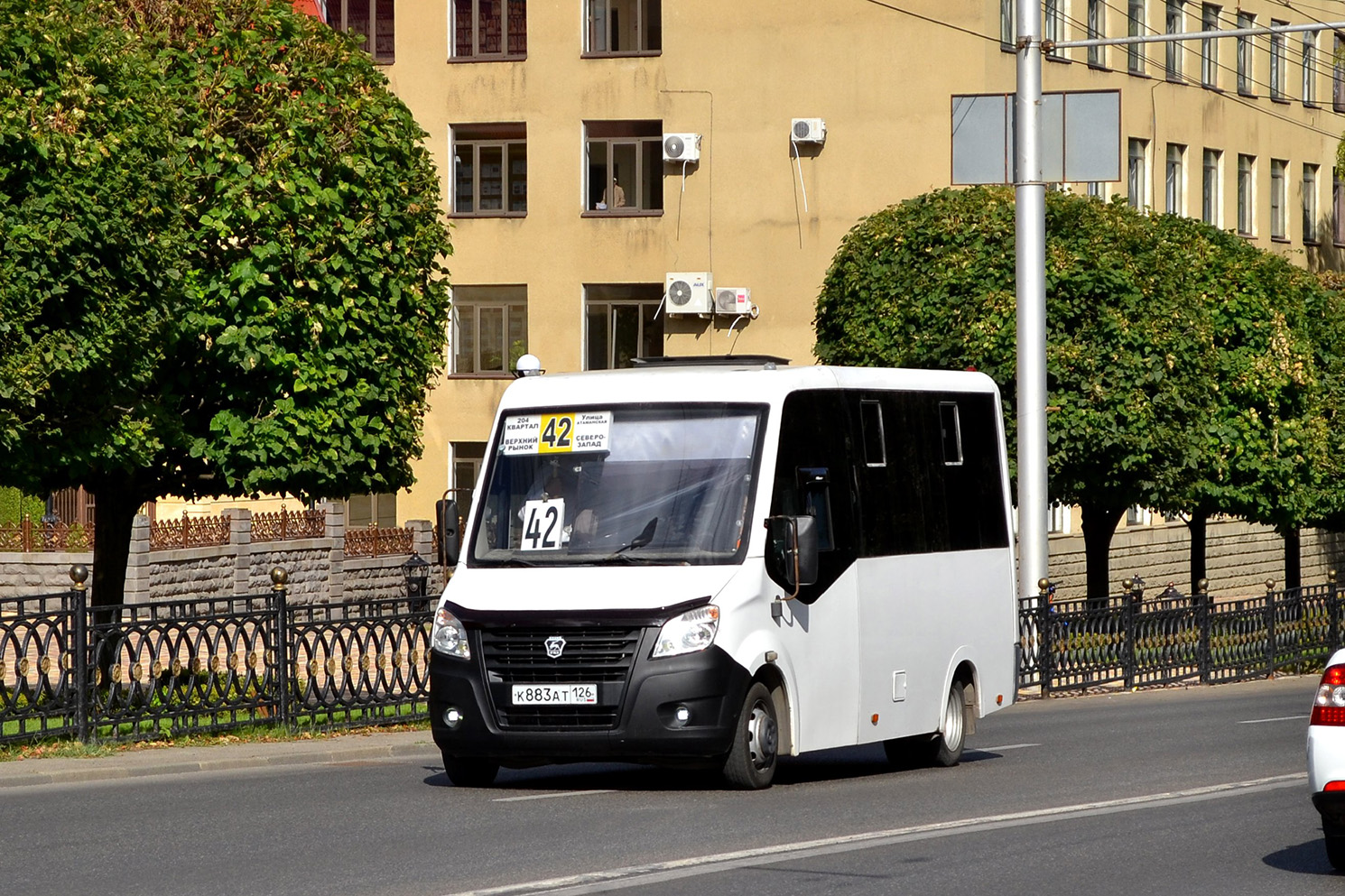 Ставропольский край, ГАЗ-A64R42 Next № К 883 АТ 126