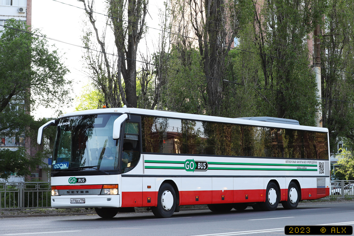 Воронежская область, Setra S317UL № Н 116 ЕХ 136