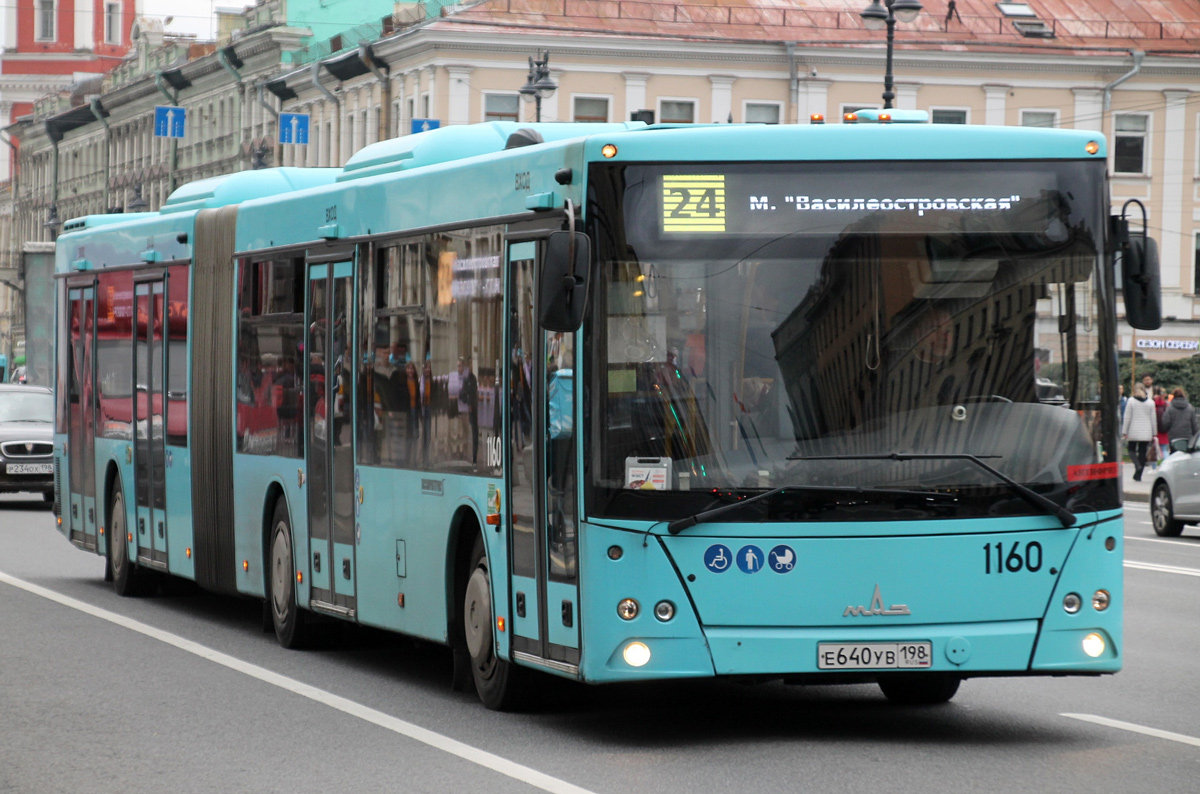Санкт-Петербург, МАЗ-216.066 № 1160