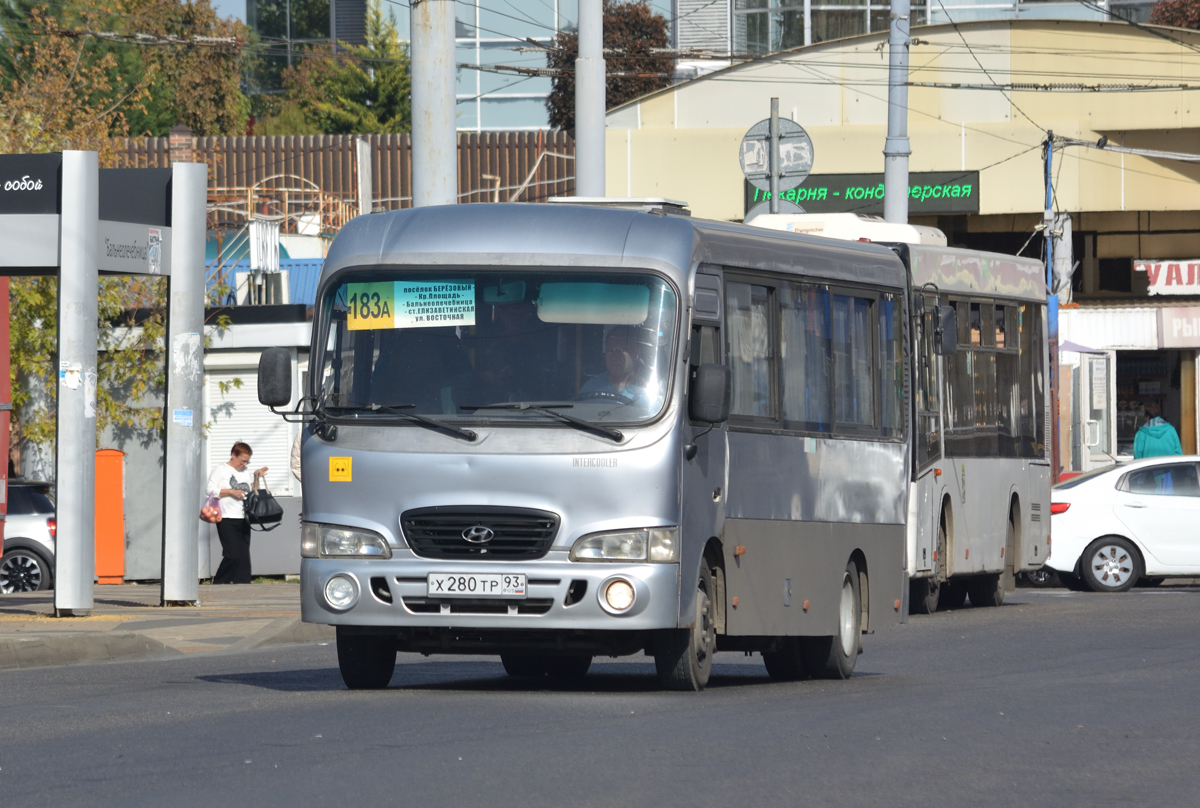 Краснодарский край, Hyundai County LWB C11 (ТагАЗ) № Х 280 ТР 93