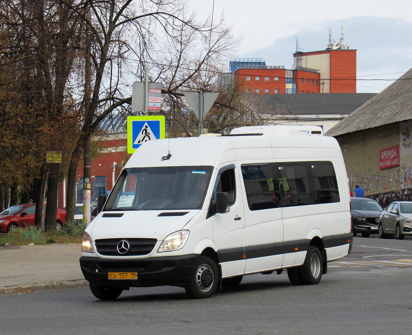 Удмуртия, Луидор-223602 (MB Sprinter) № СА 157 18
