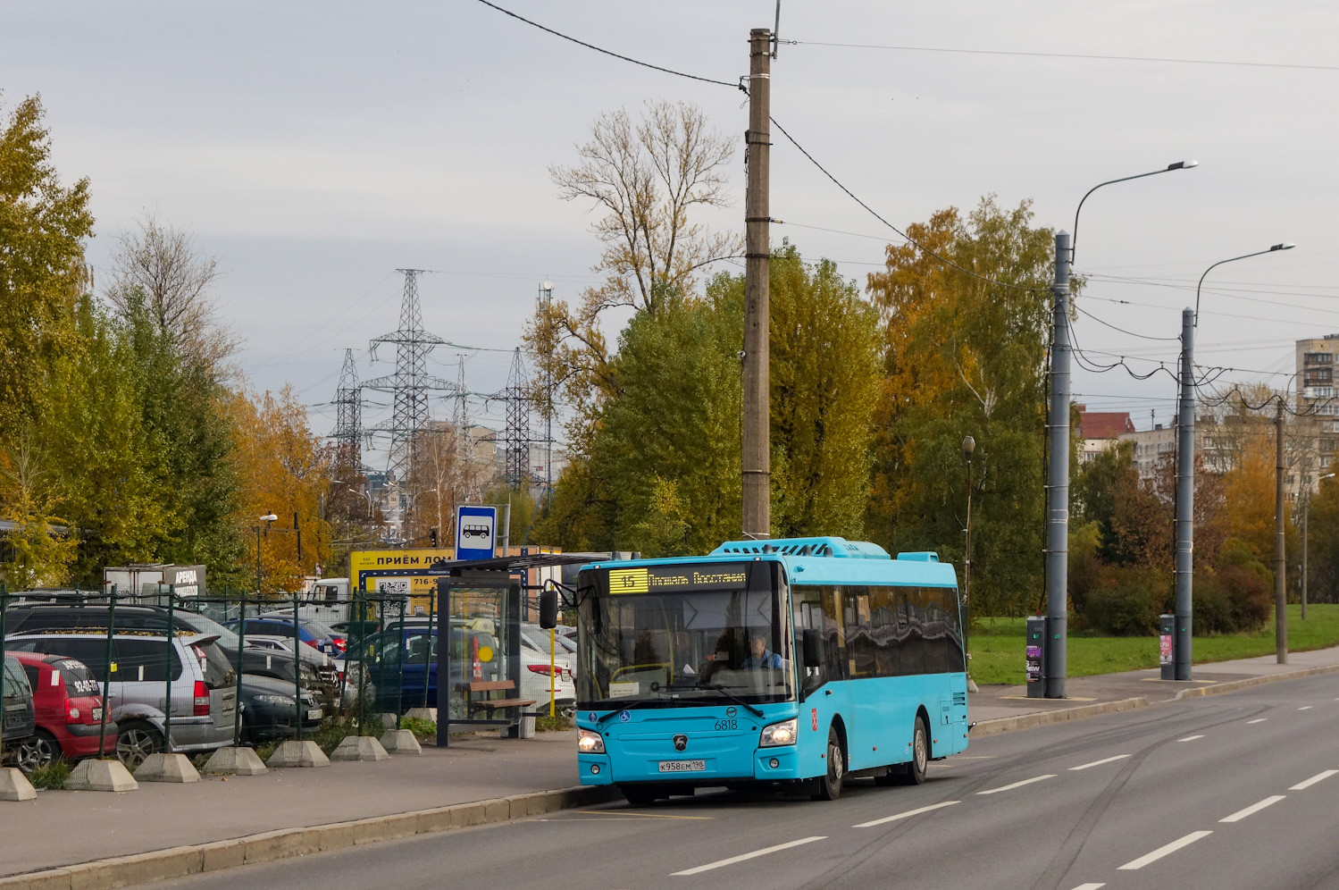 Saint Petersburg, LiAZ-4292.60 (1-2-1) # 6818