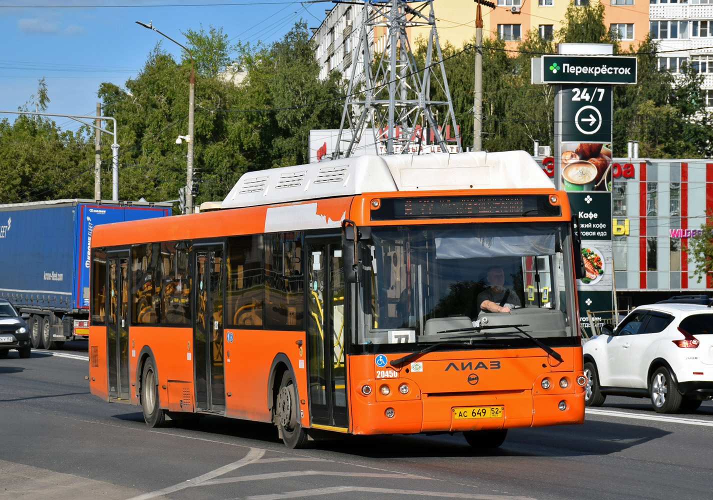 Нижегородская область, ЛиАЗ-5292.67 (CNG) № 20450 Нижегородская область, ЛиАЗ-5292.67 (CNG) № 20450