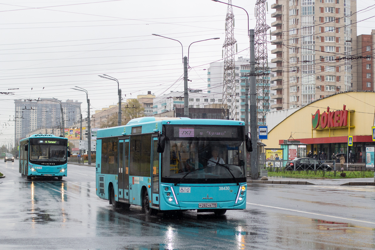 Санкт-Пецярбург, МАЗ-206.947 № 38430