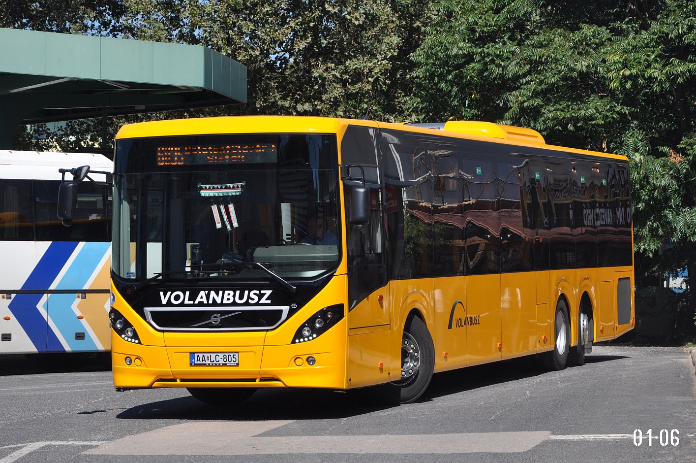 Венгрия, Volvo 8900BLE № AA LC-805