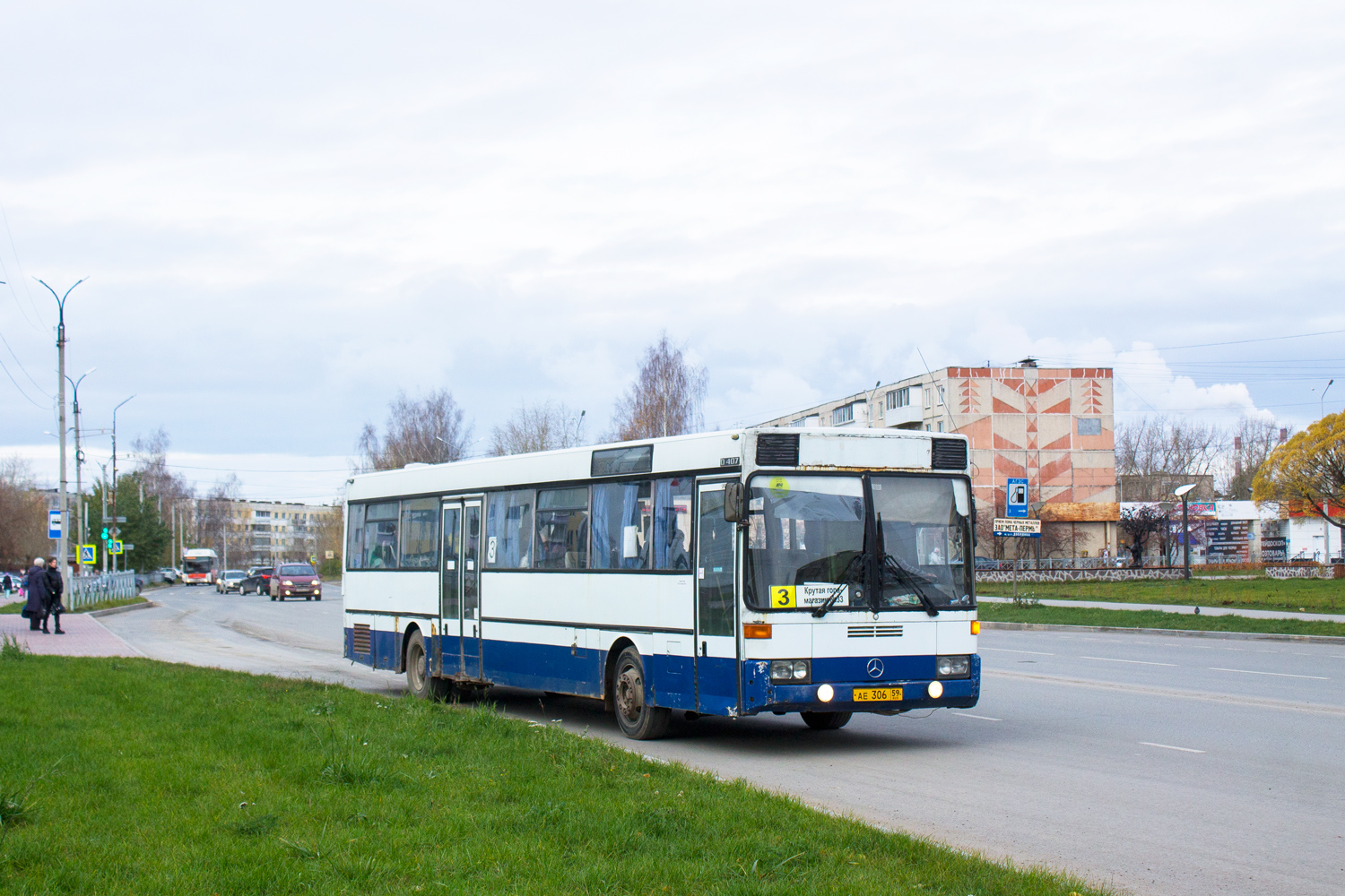 Kraj Permski, Mercedes-Benz O407 Nr АЕ 306 59