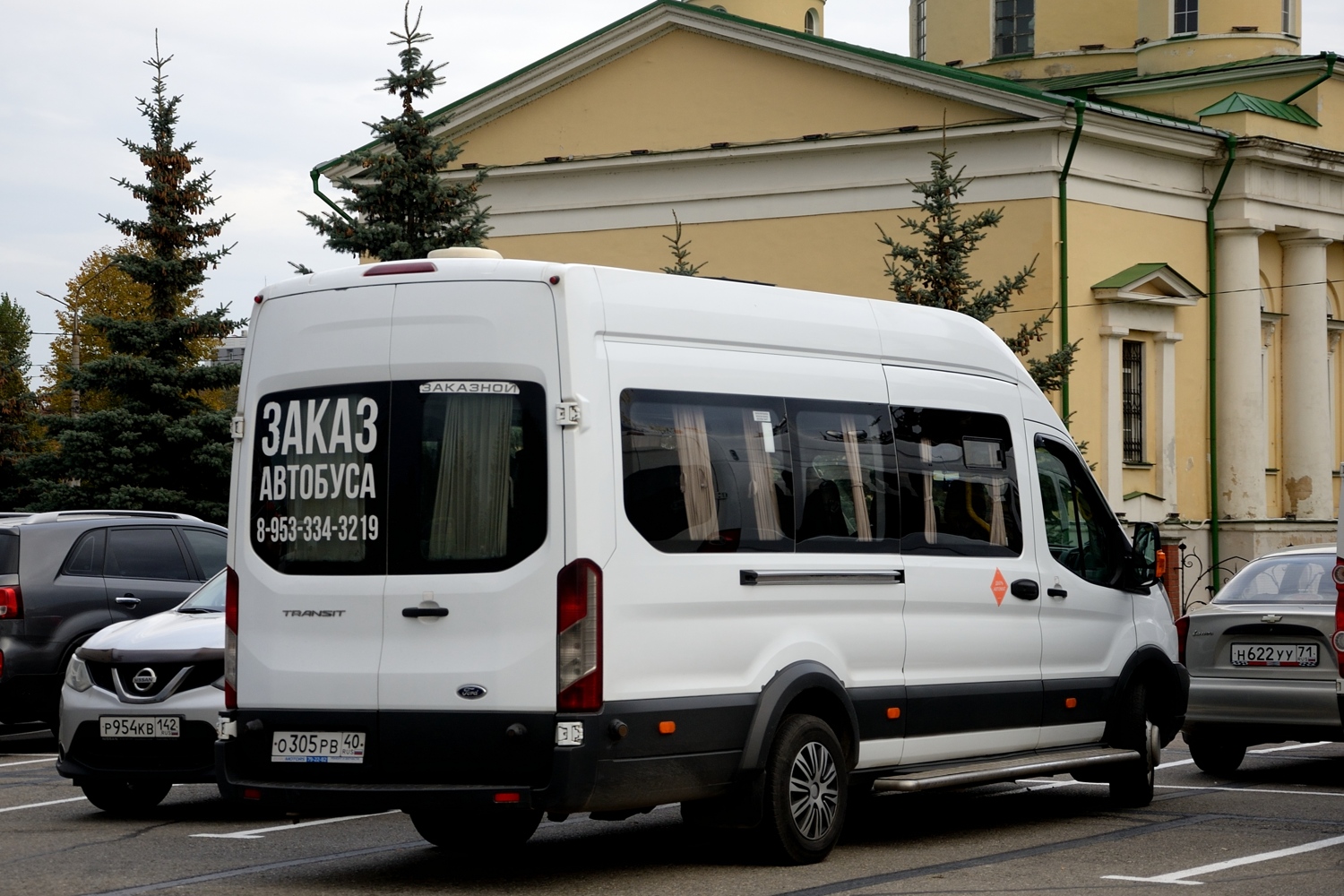 Калужская область, Ford Transit FBD [RUS] (Z6F.ESG.) № О 305 РВ 40