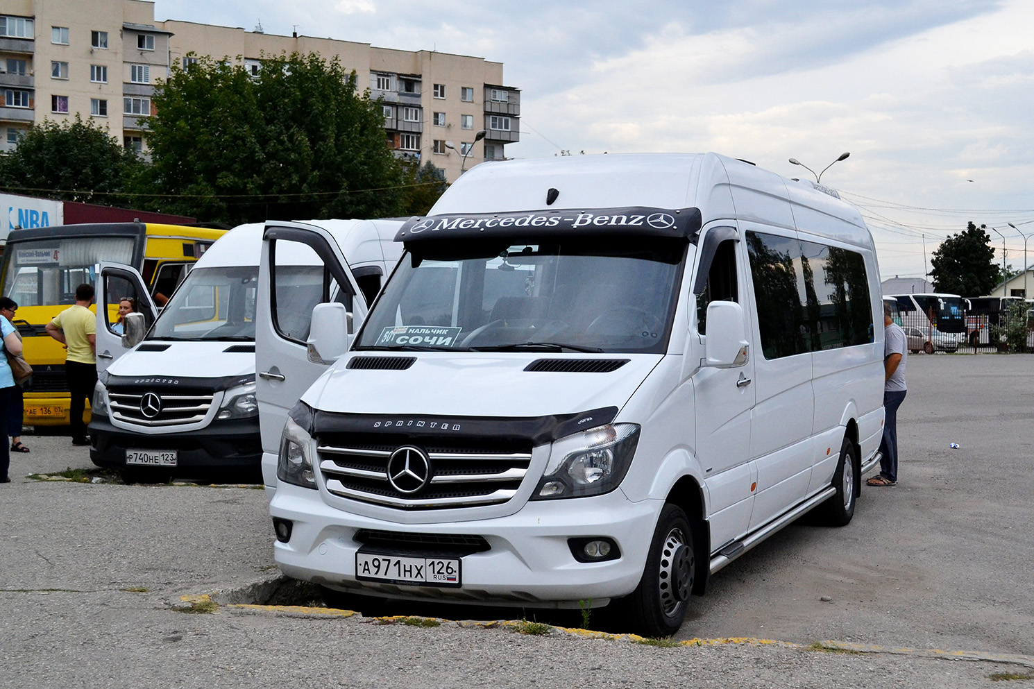 Кабардино-Балкария, Луидор-22360C (MB Sprinter) № А 971 НХ 126
