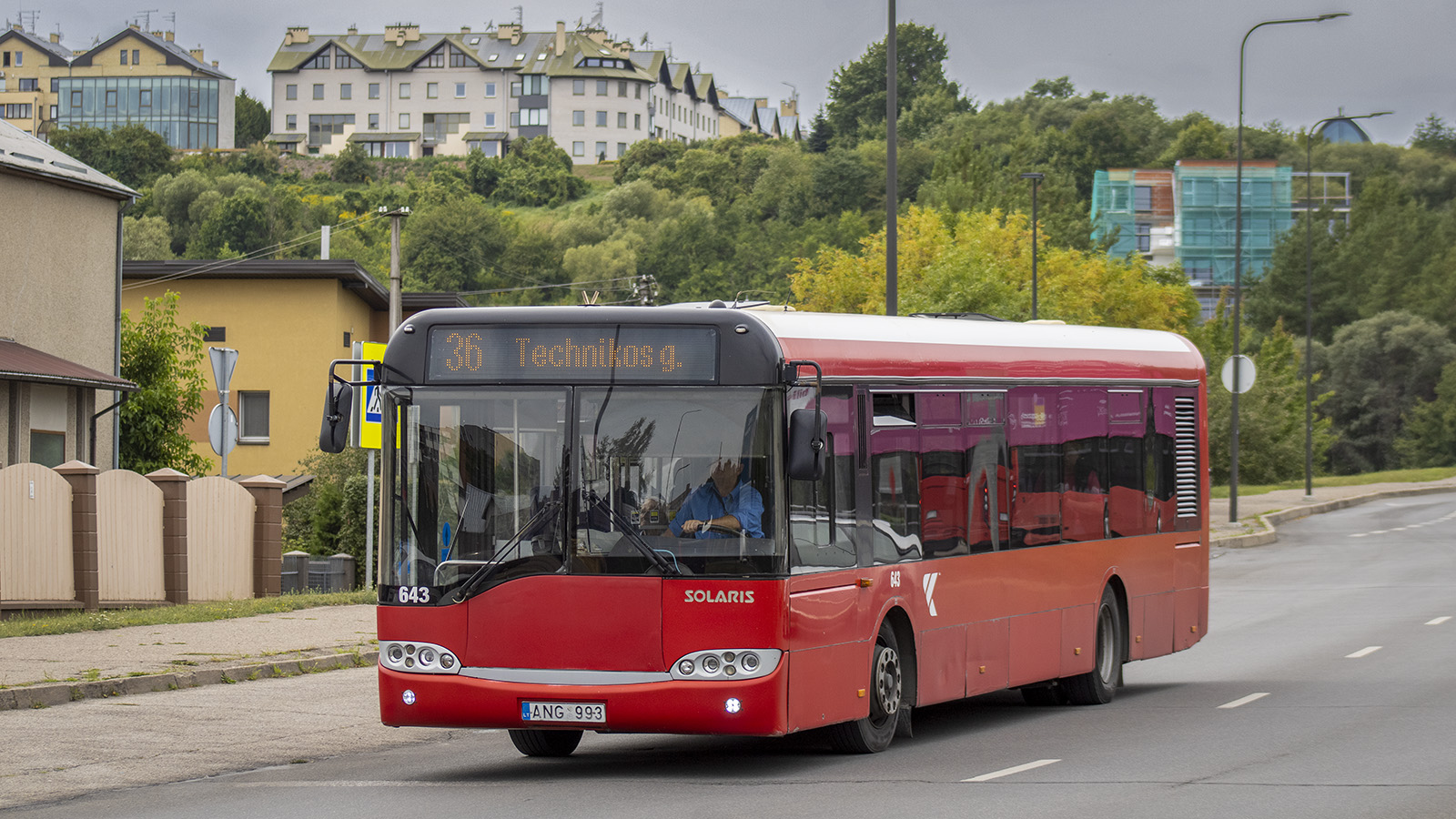 Литва, Solaris Urbino II 12 № 643