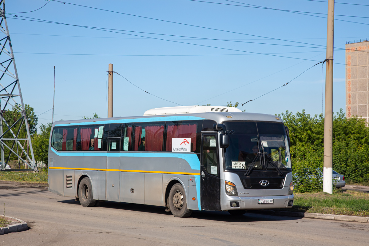 Астана, Hyundai Universe Space Luxury № 758 BJ 01