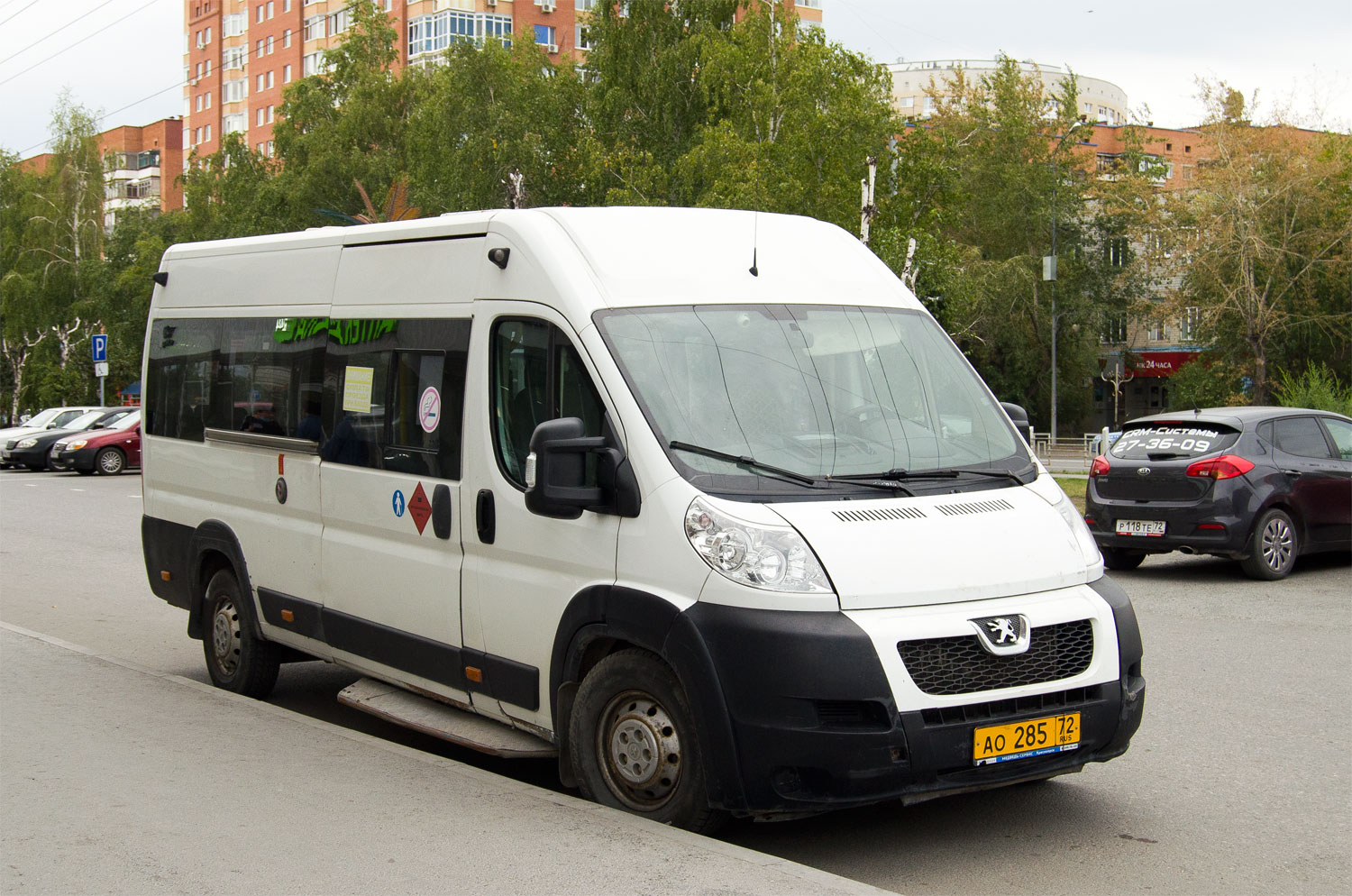 Тюменская область, Нижегородец-2227SK (Peugeot Boxer) № АО 285 72