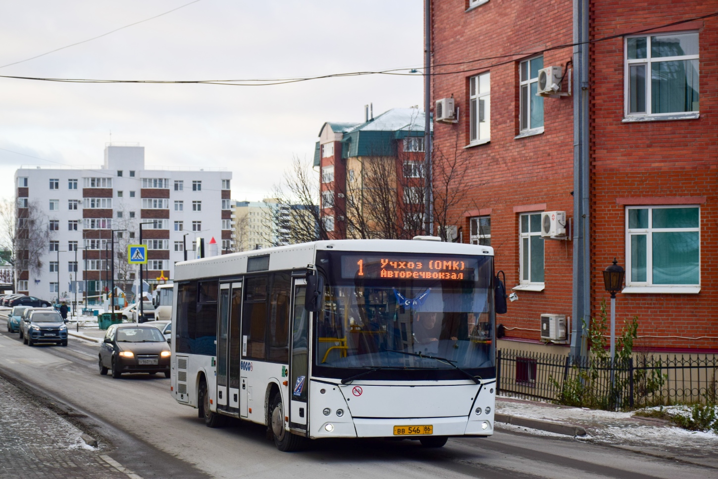 Ханты-Мансийский АО, МАЗ-206.086 № ВВ 546 86