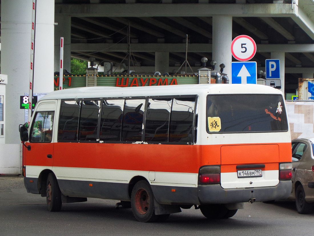 Москва, Toyota Coaster (III B40/B50) № К 146 ВМ 797